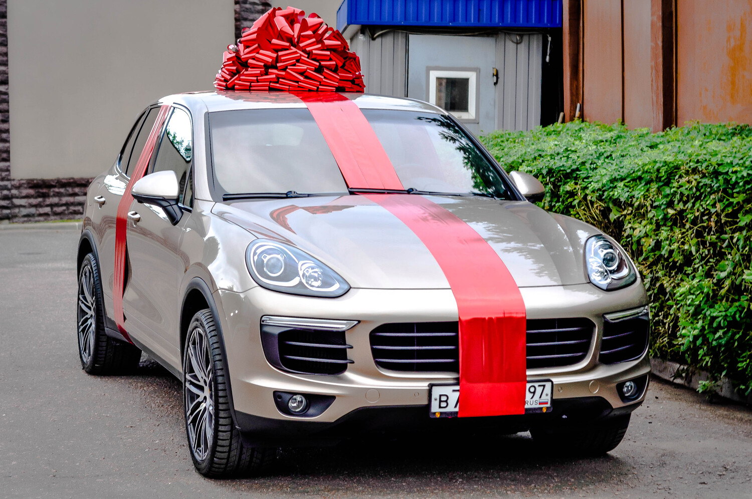 Бант на машину "Premium" 100 см&nbsp; с лентами&nbsp;